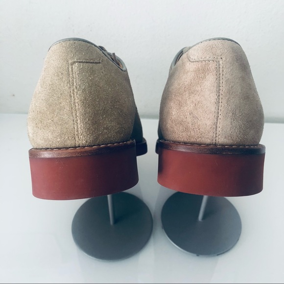 POLO RALPH LAUREN LEATHER PLAIN TOE SHOES.8.5 - Picture 6 of 9